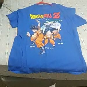 Blue dragon ball z shirt